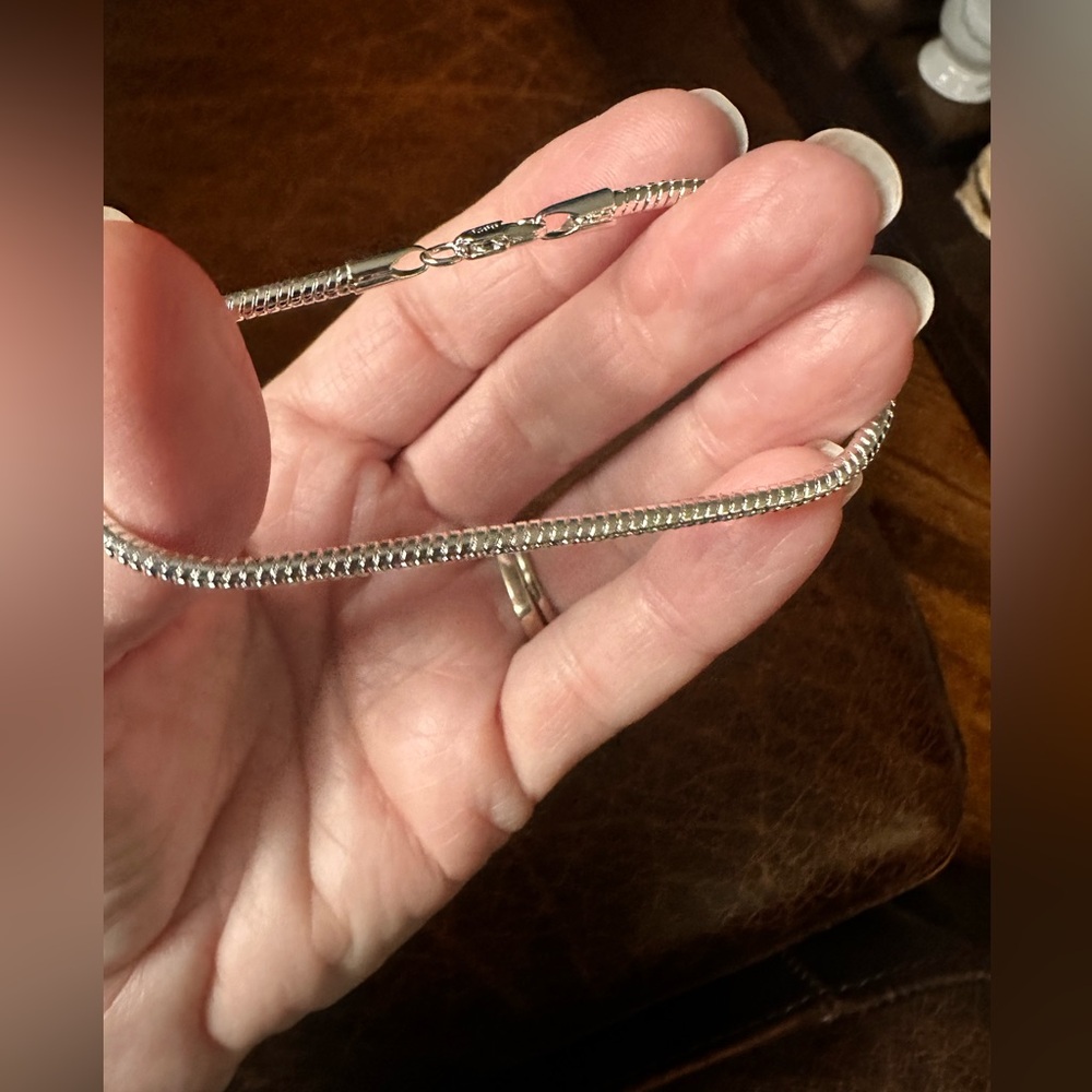 Silver 925 snake chain Bracelet